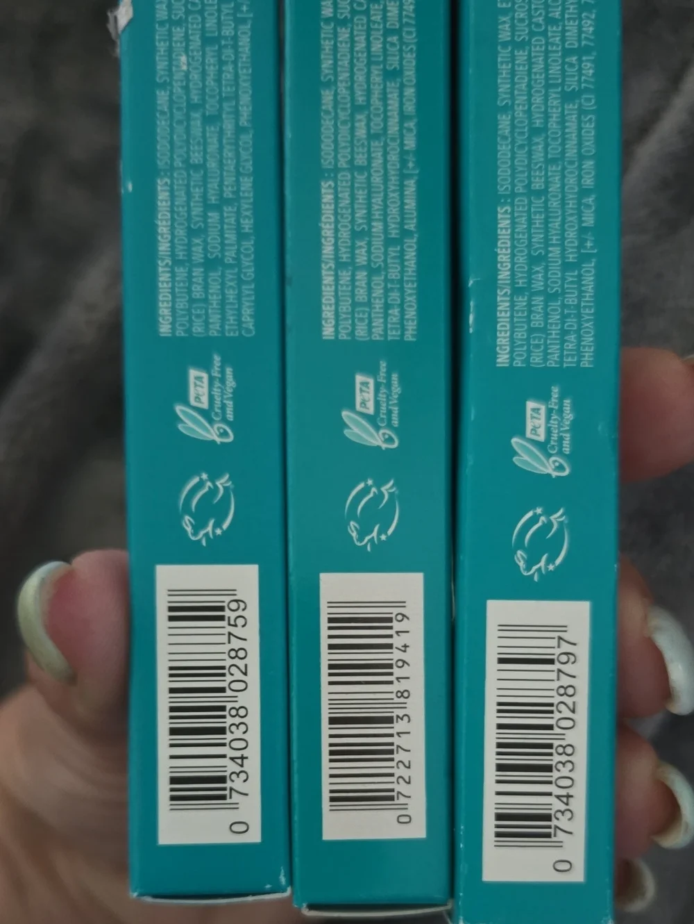 Three New Thrive Infinity Waterproof Eyeshadow Sticks- Dr. Q, Elena, Riji